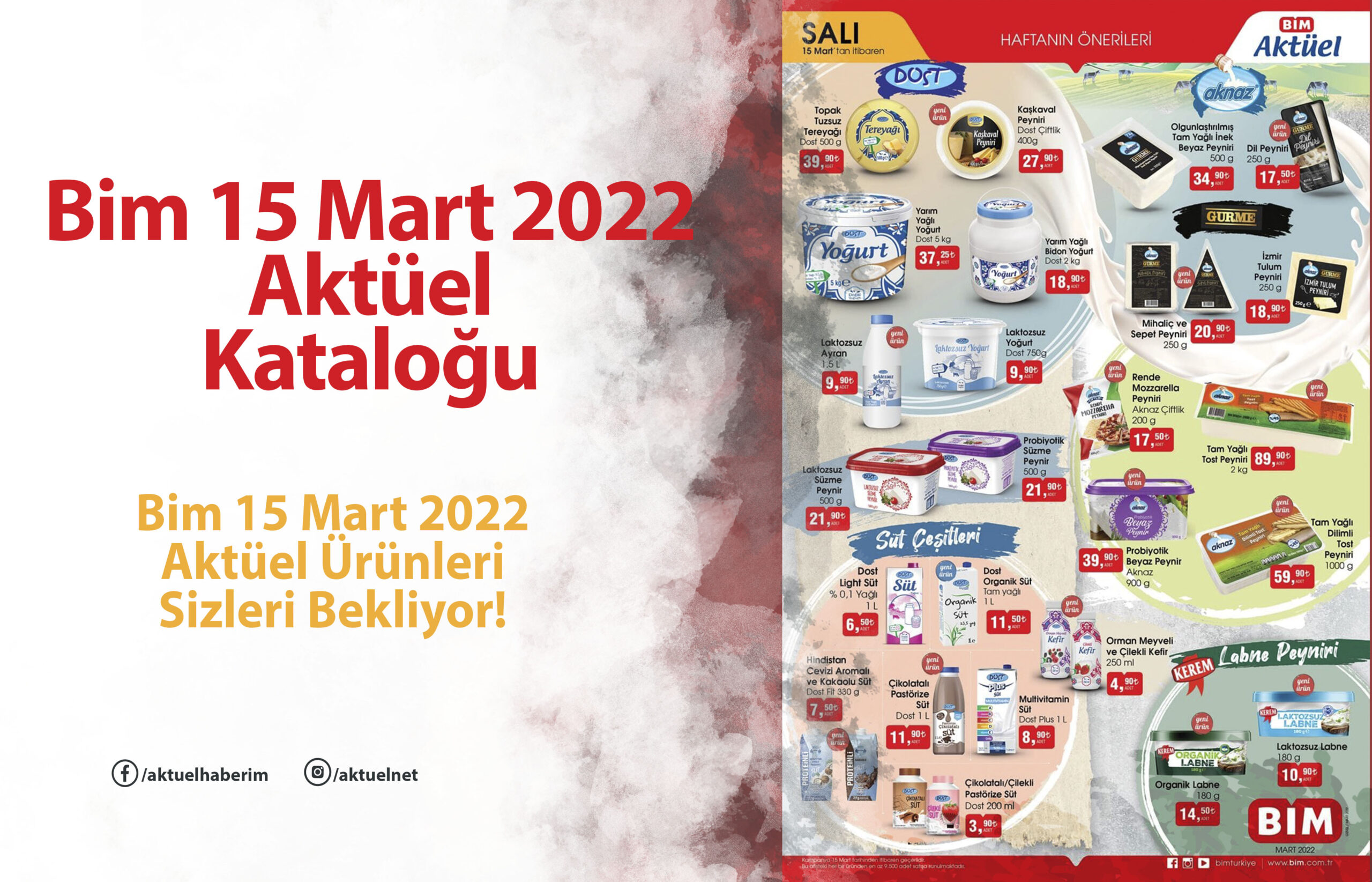 Bim 15 Mart 2022 Kataloğu Yayınlandı!